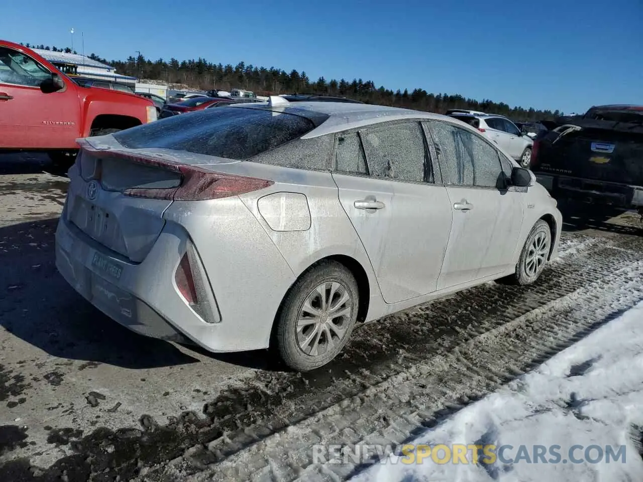 3 Photograph of a damaged car JTDKAMFP5M3193929 TOYOTA PRIUS 2021