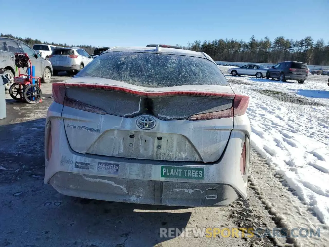 6 Photograph of a damaged car JTDKAMFP5M3193929 TOYOTA PRIUS 2021