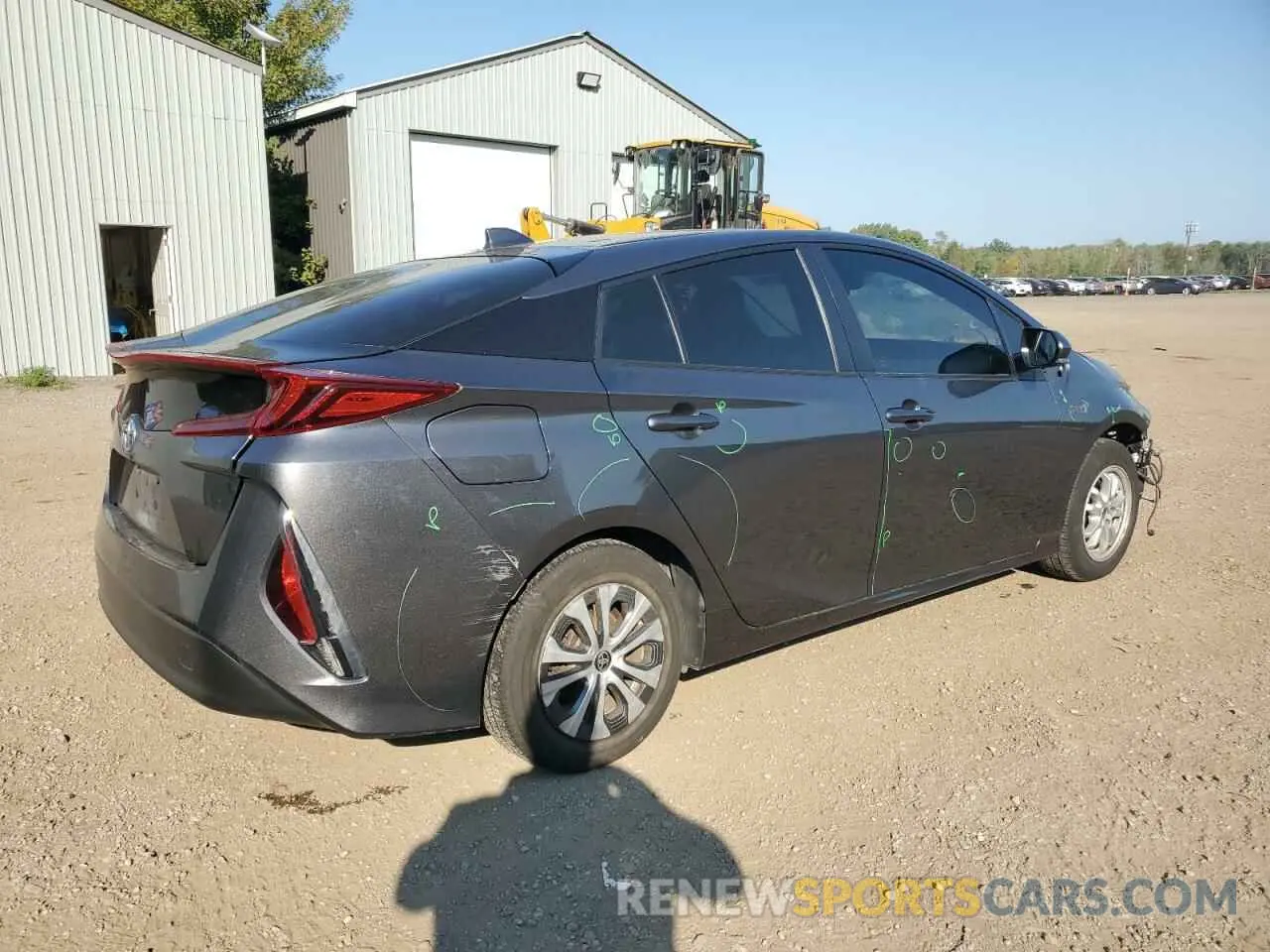3 Photograph of a damaged car JTDKAMFP6M3166478 TOYOTA PRIUS 2021