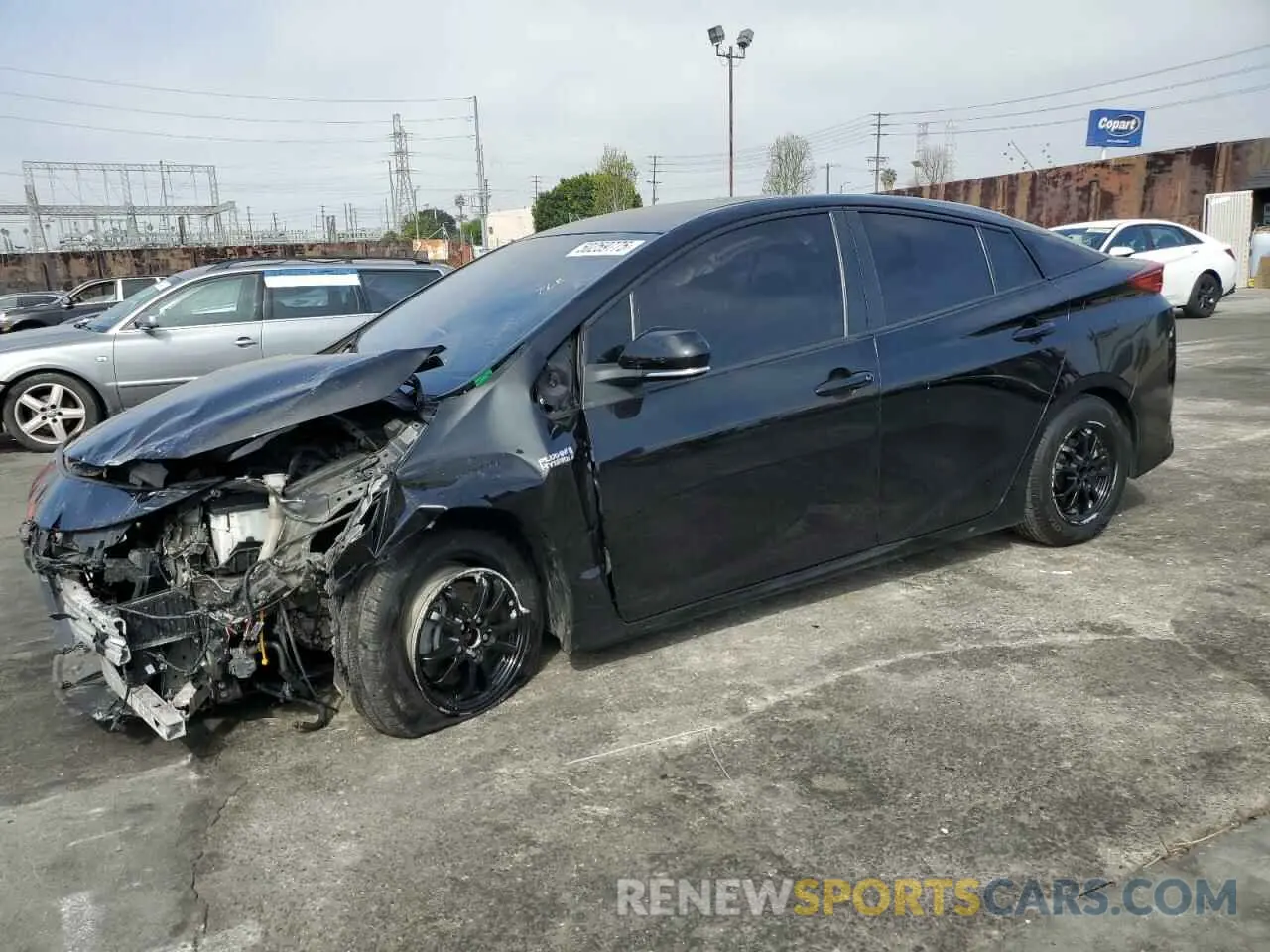 1 Photograph of a damaged car JTDKAMFP6M3169879 TOYOTA PRIUS 2021