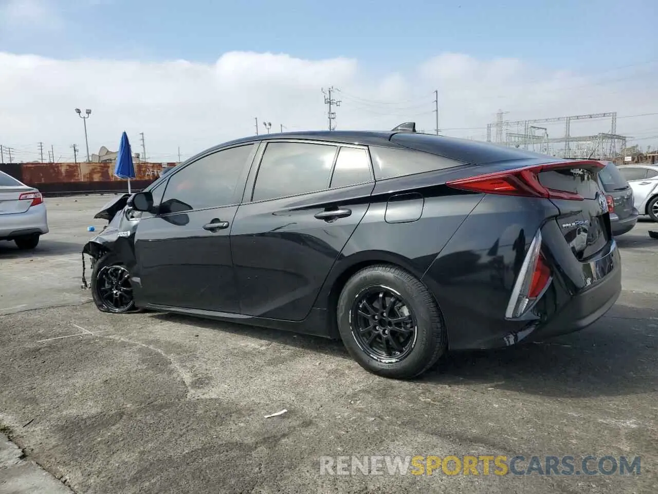 2 Photograph of a damaged car JTDKAMFP6M3169879 TOYOTA PRIUS 2021