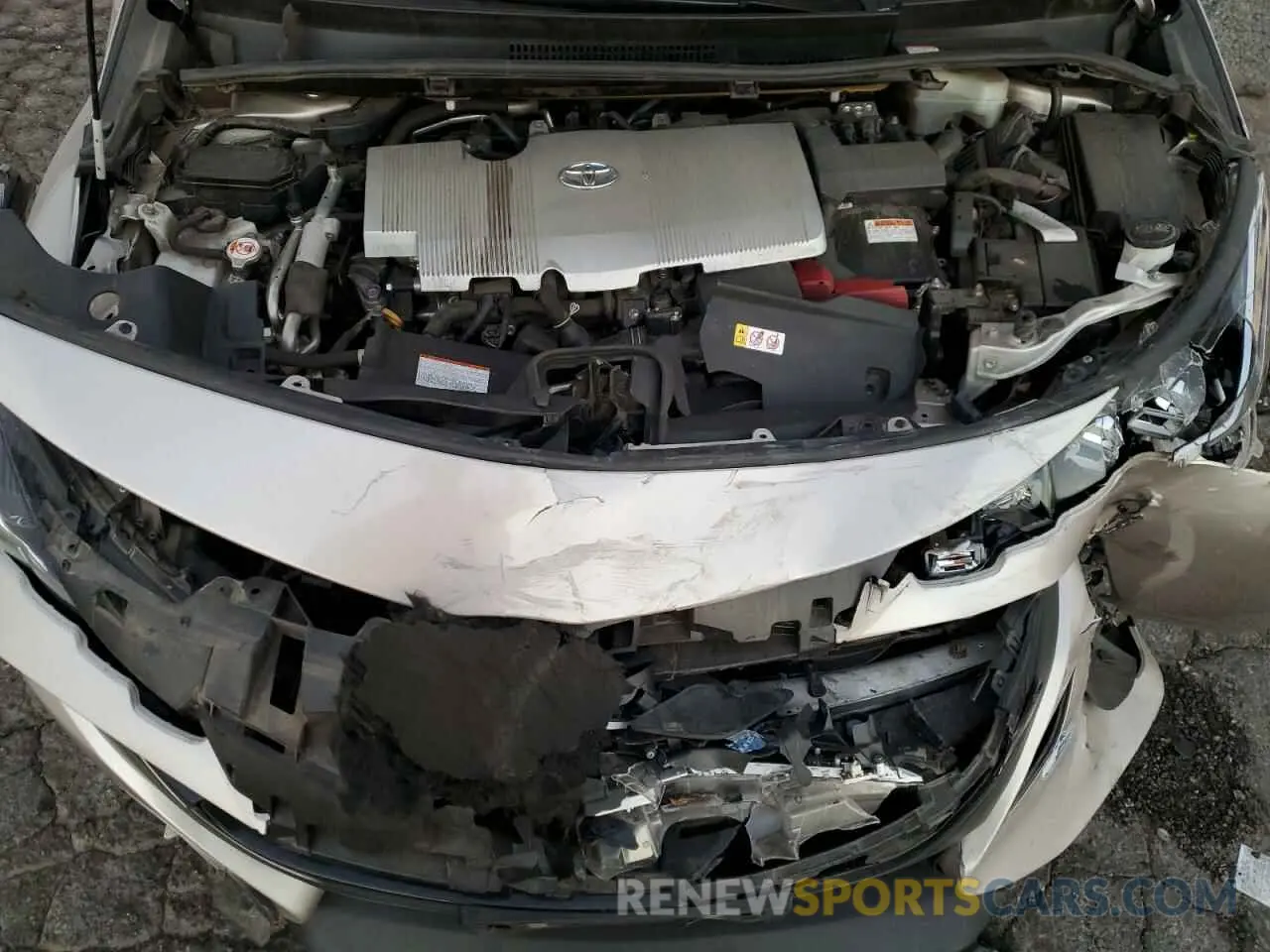 11 Photograph of a damaged car JTDKAMFP6M3184446 TOYOTA PRIUS 2021