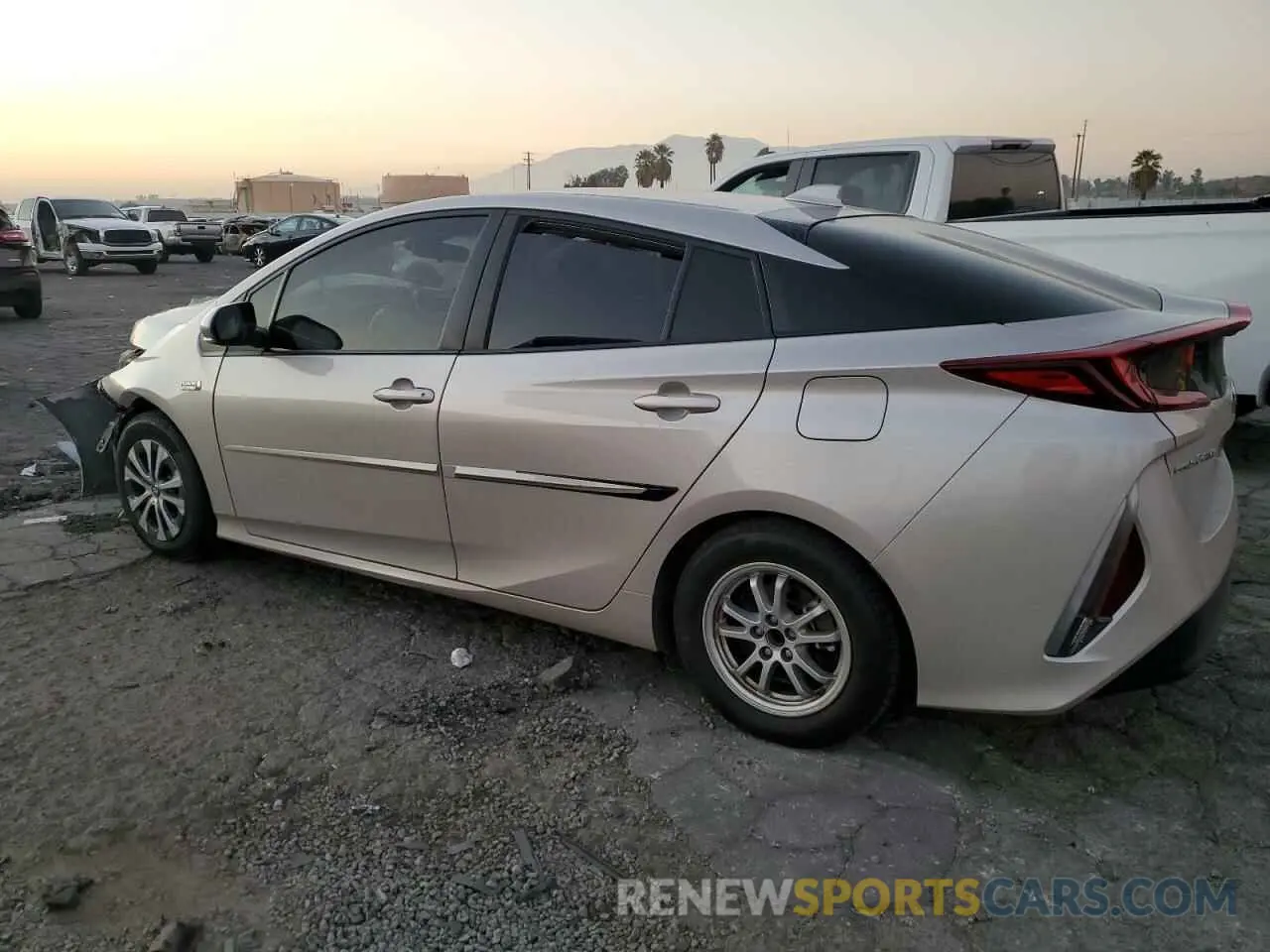 2 Photograph of a damaged car JTDKAMFP6M3184446 TOYOTA PRIUS 2021