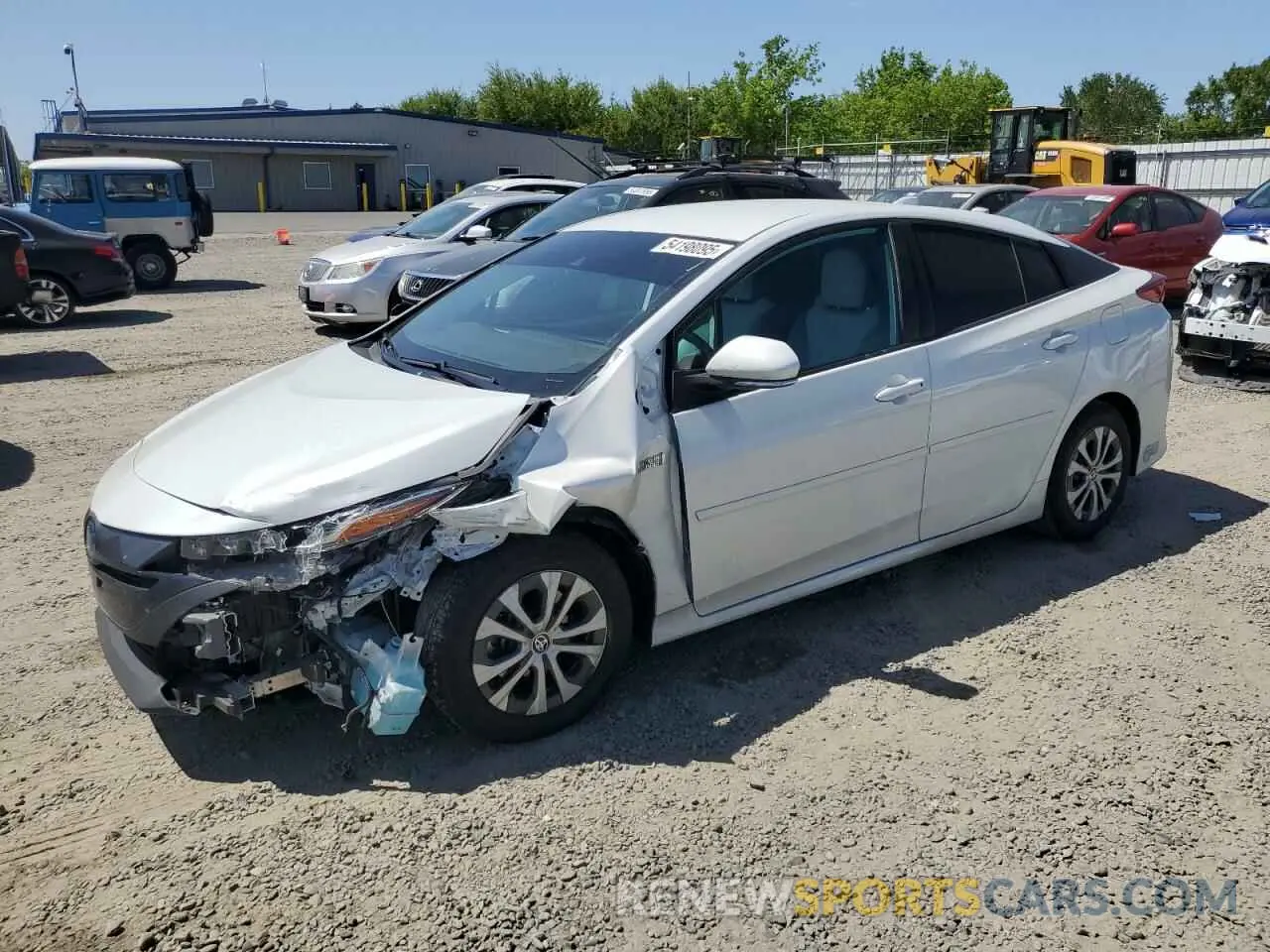 1 Photograph of a damaged car JTDKAMFP6M3184835 TOYOTA PRIUS 2021