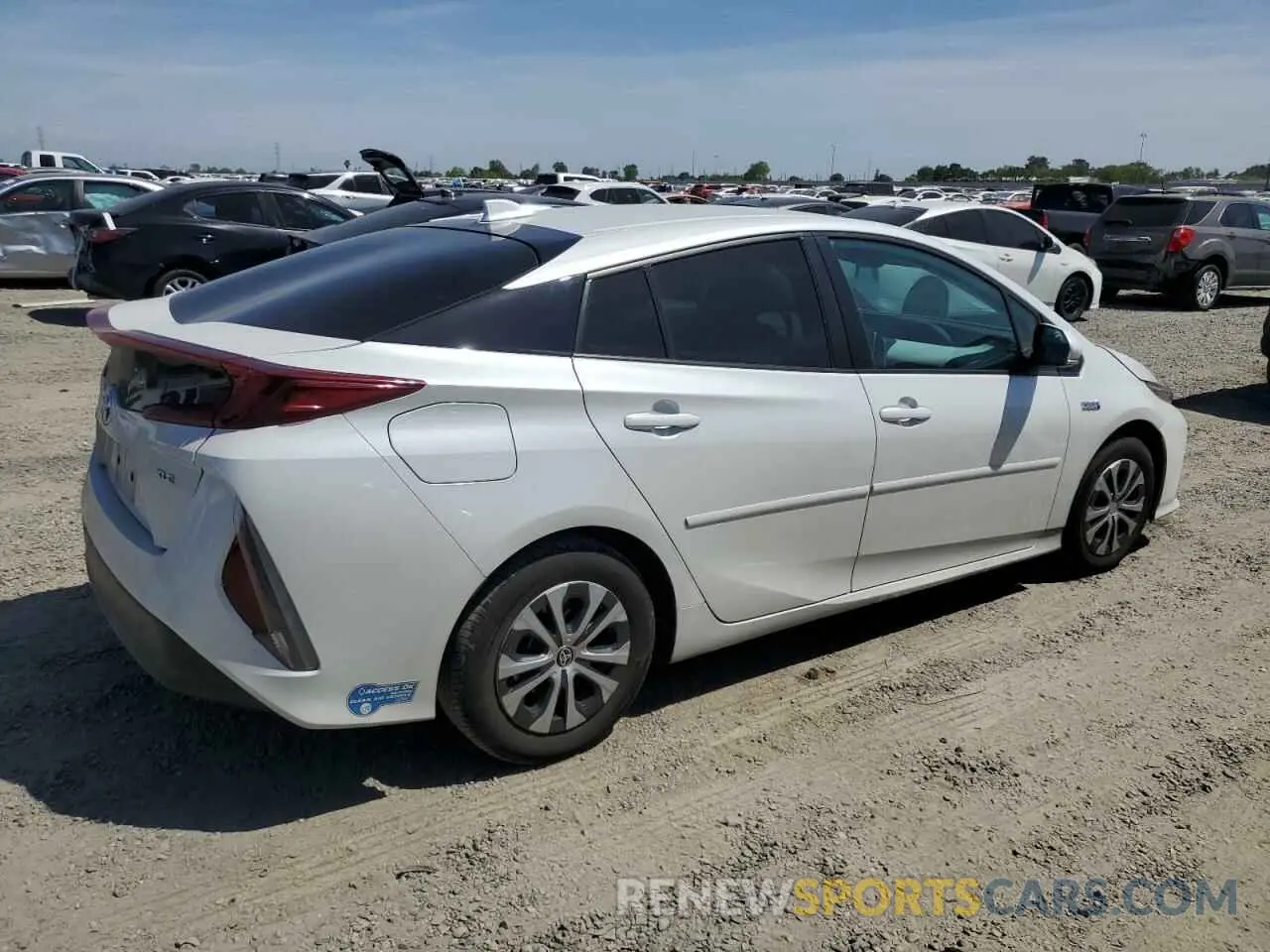 3 Photograph of a damaged car JTDKAMFP6M3184835 TOYOTA PRIUS 2021