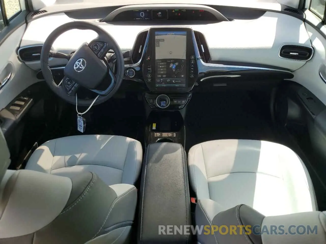 8 Photograph of a damaged car JTDKAMFP6M3184835 TOYOTA PRIUS 2021