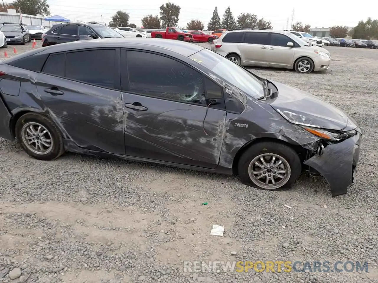 9 Photograph of a damaged car JTDKAMFP6M3188237 TOYOTA PRIUS 2021