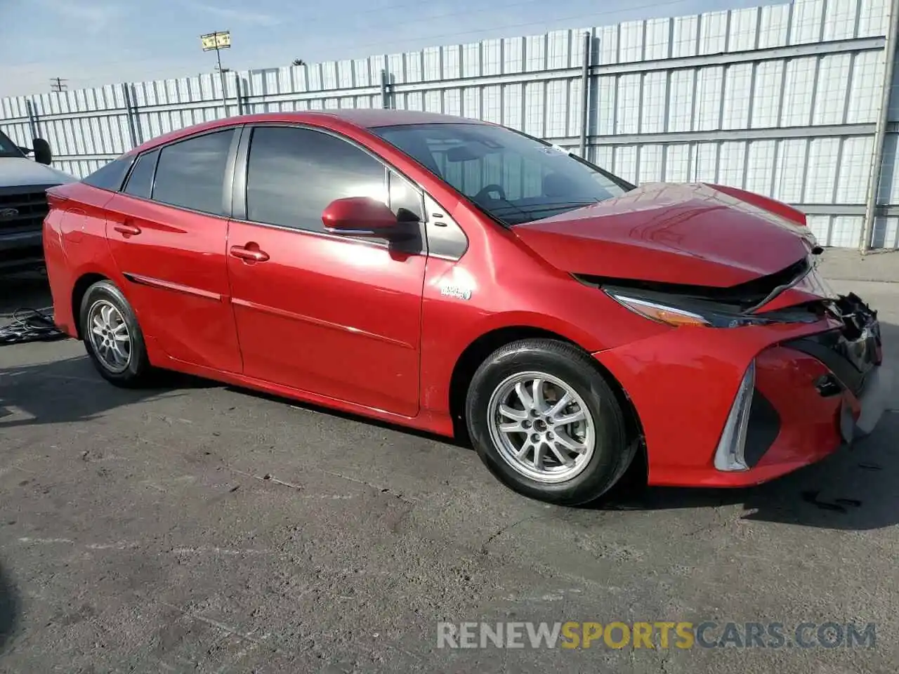 4 Photograph of a damaged car JTDKAMFP7M3165596 TOYOTA PRIUS 2021