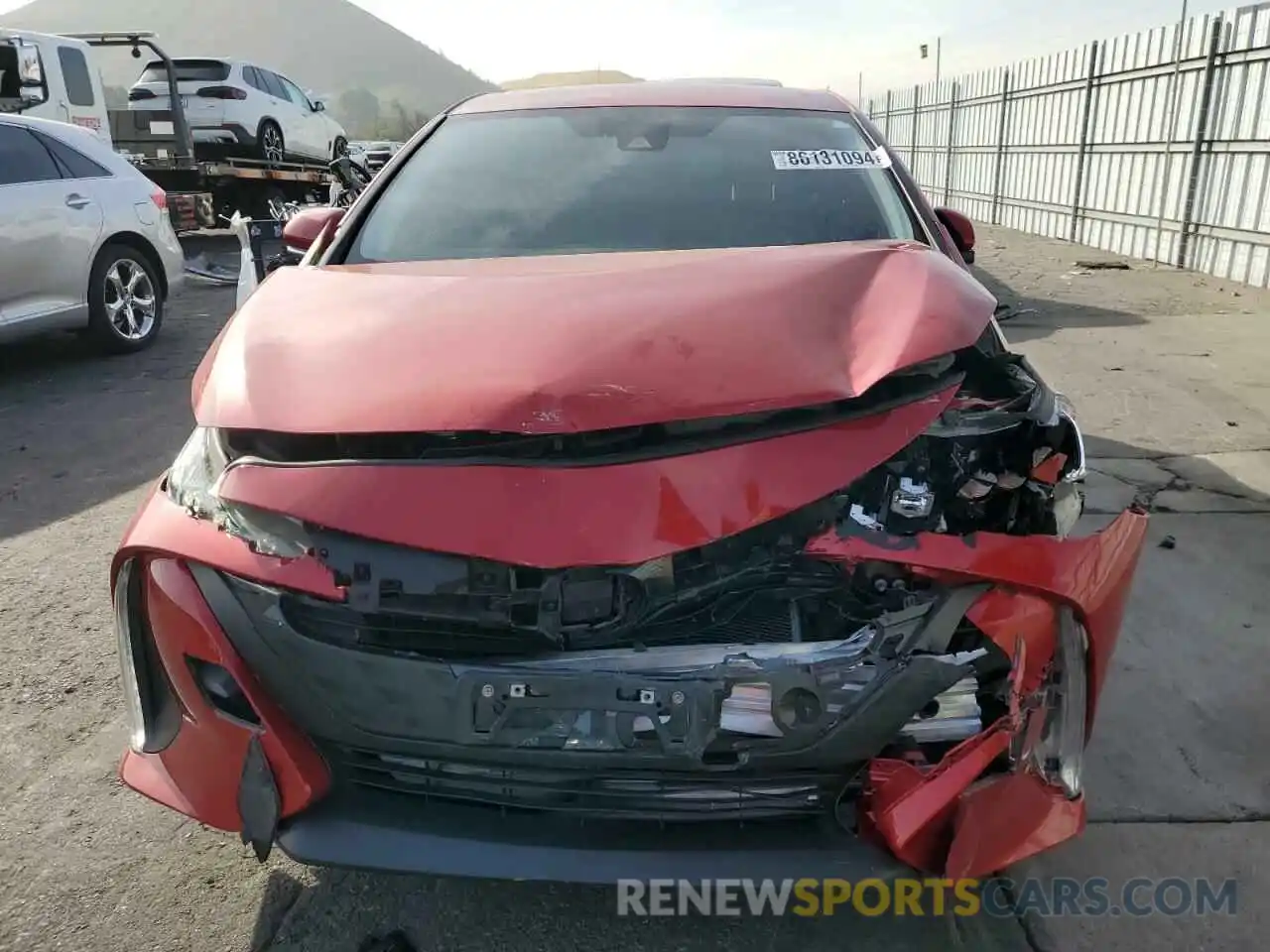 5 Photograph of a damaged car JTDKAMFP7M3165596 TOYOTA PRIUS 2021