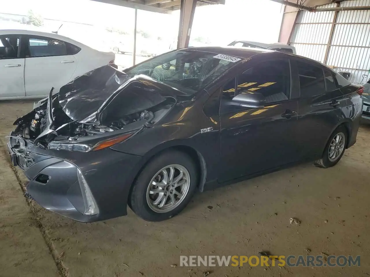 1 Photograph of a damaged car JTDKAMFP7M3166778 TOYOTA PRIUS 2021