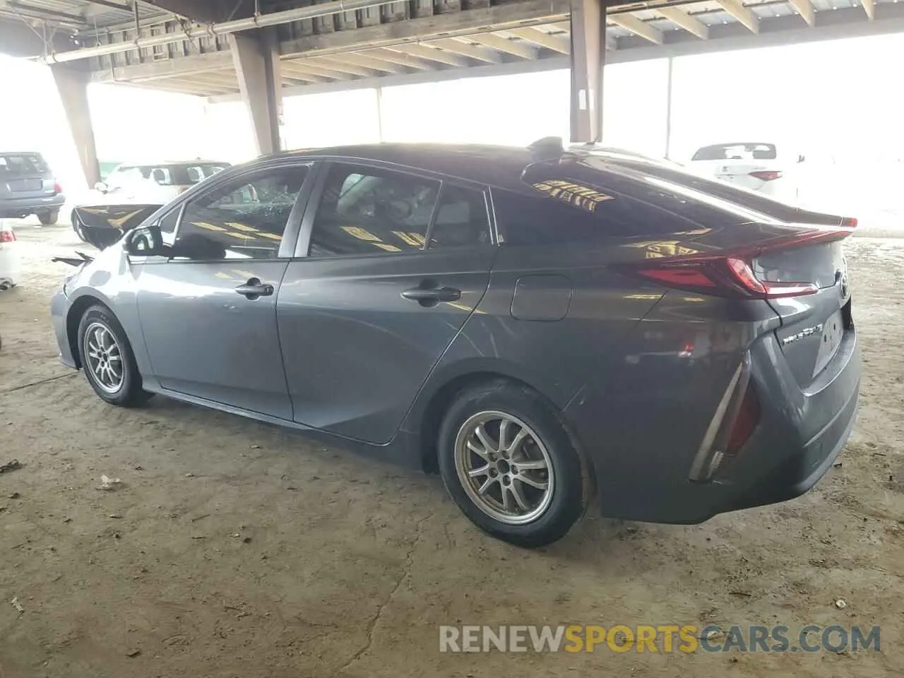 2 Photograph of a damaged car JTDKAMFP7M3166778 TOYOTA PRIUS 2021