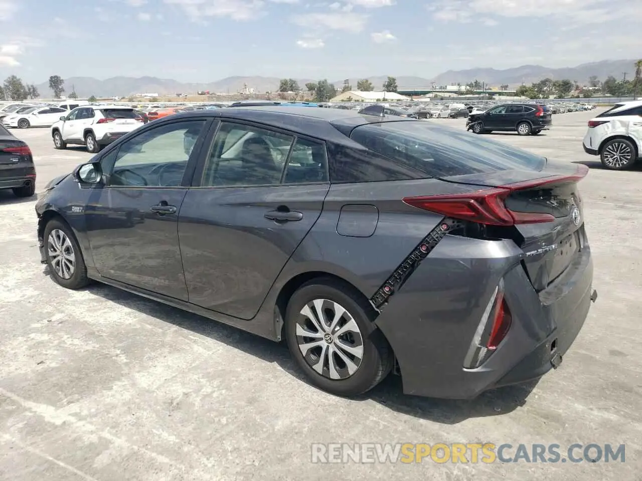 2 Photograph of a damaged car JTDKAMFP7M3176372 TOYOTA PRIUS 2021