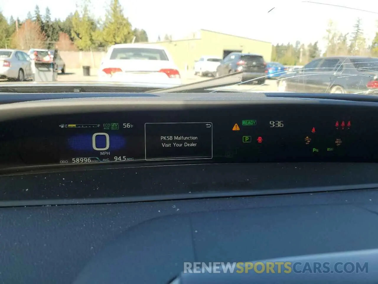 9 Photograph of a damaged car JTDKAMFP7M3185847 TOYOTA PRIUS 2021