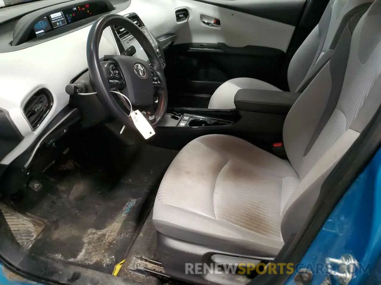 7 Photograph of a damaged car JTDKAMFP7M3186254 TOYOTA PRIUS 2021