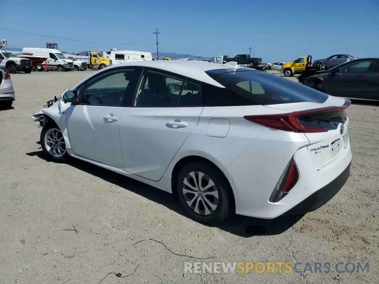2 Photograph of a damaged car JTDKAMFP7M3191079 TOYOTA PRIUS 2021