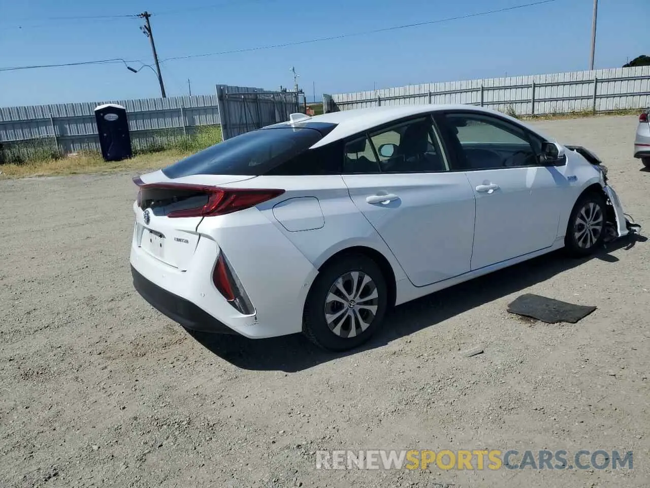 3 Photograph of a damaged car JTDKAMFP7M3191079 TOYOTA PRIUS 2021