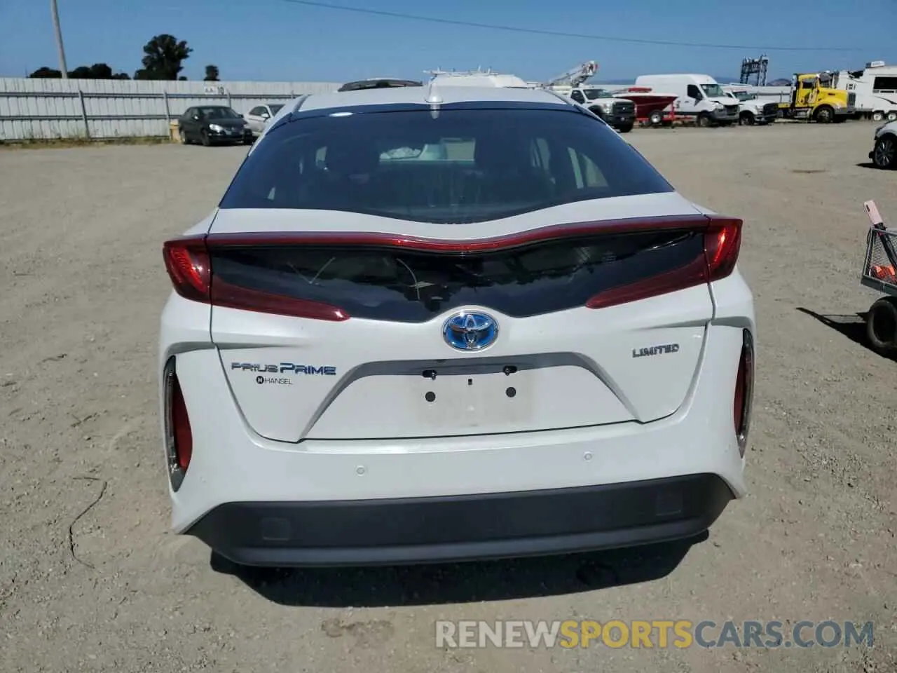 6 Photograph of a damaged car JTDKAMFP7M3191079 TOYOTA PRIUS 2021