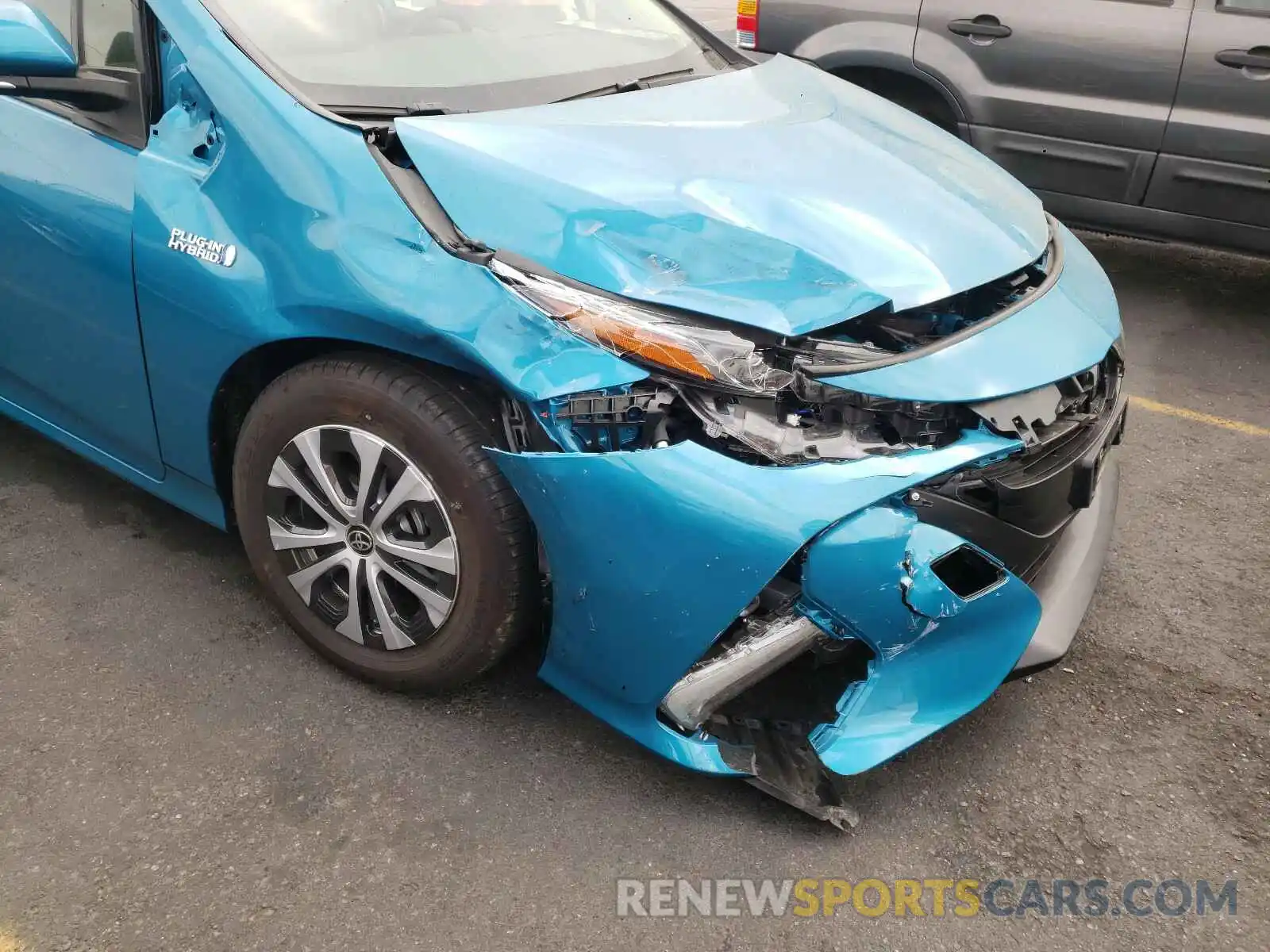 9 Photograph of a damaged car JTDKAMFP8M3169303 TOYOTA PRIUS 2021