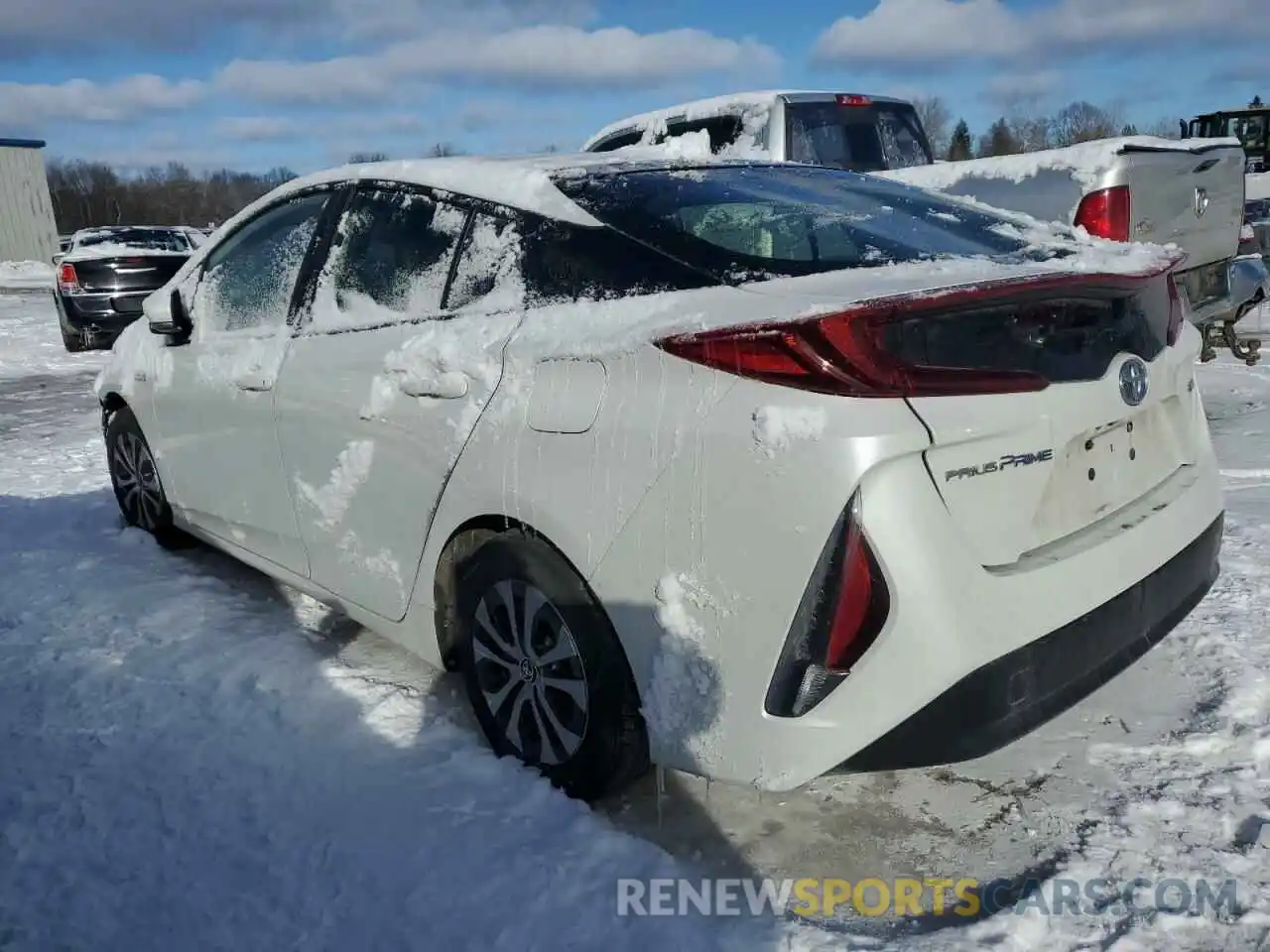 2 Photograph of a damaged car JTDKAMFP8M3174937 TOYOTA PRIUS 2021