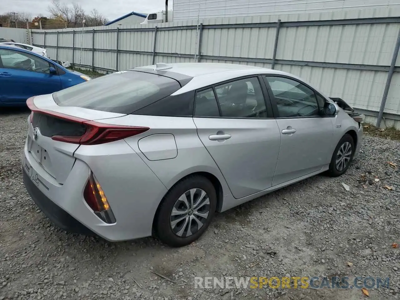 3 Photograph of a damaged car JTDKAMFP8M3194332 TOYOTA PRIUS 2021