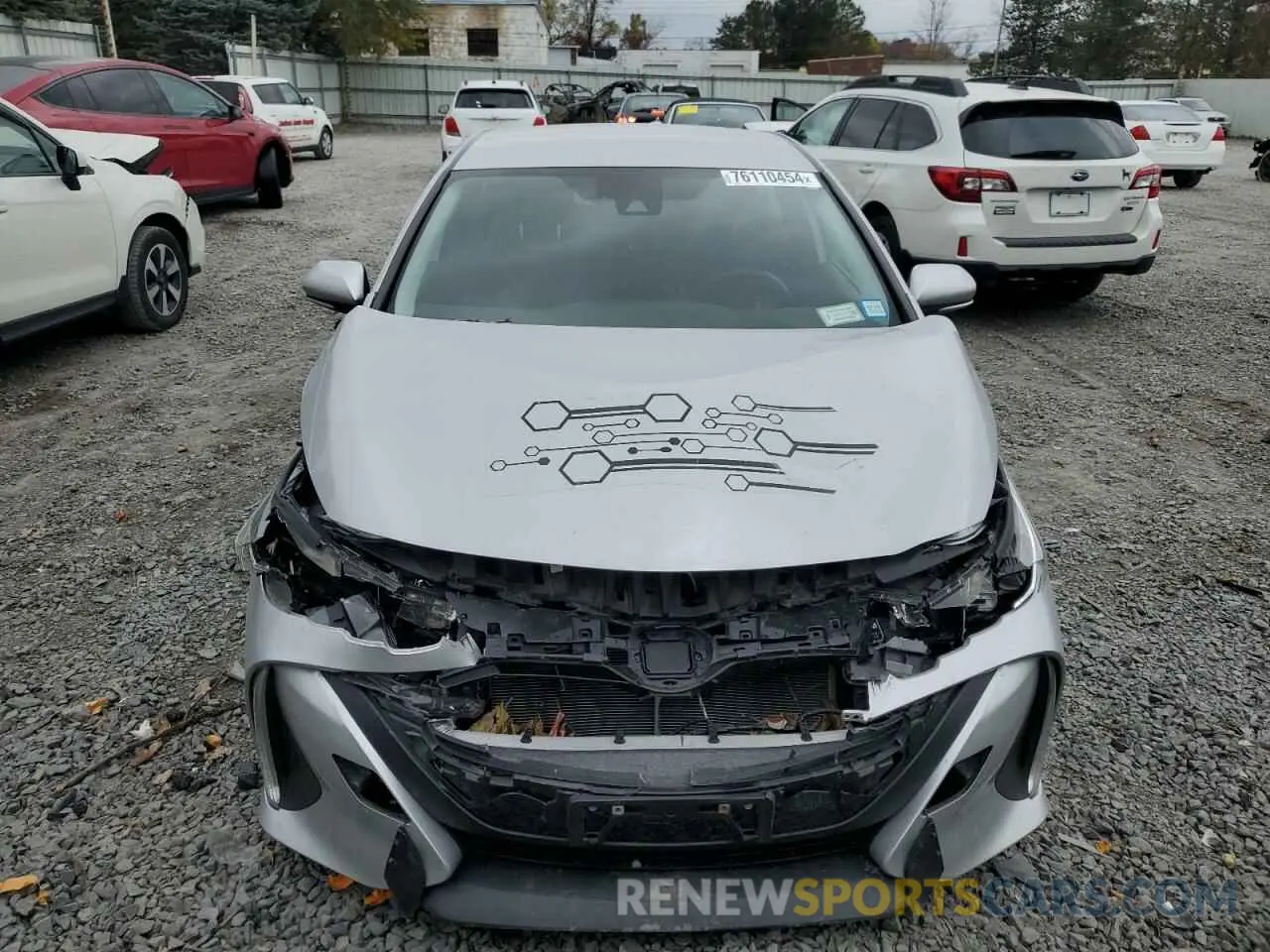 5 Photograph of a damaged car JTDKAMFP8M3194332 TOYOTA PRIUS 2021