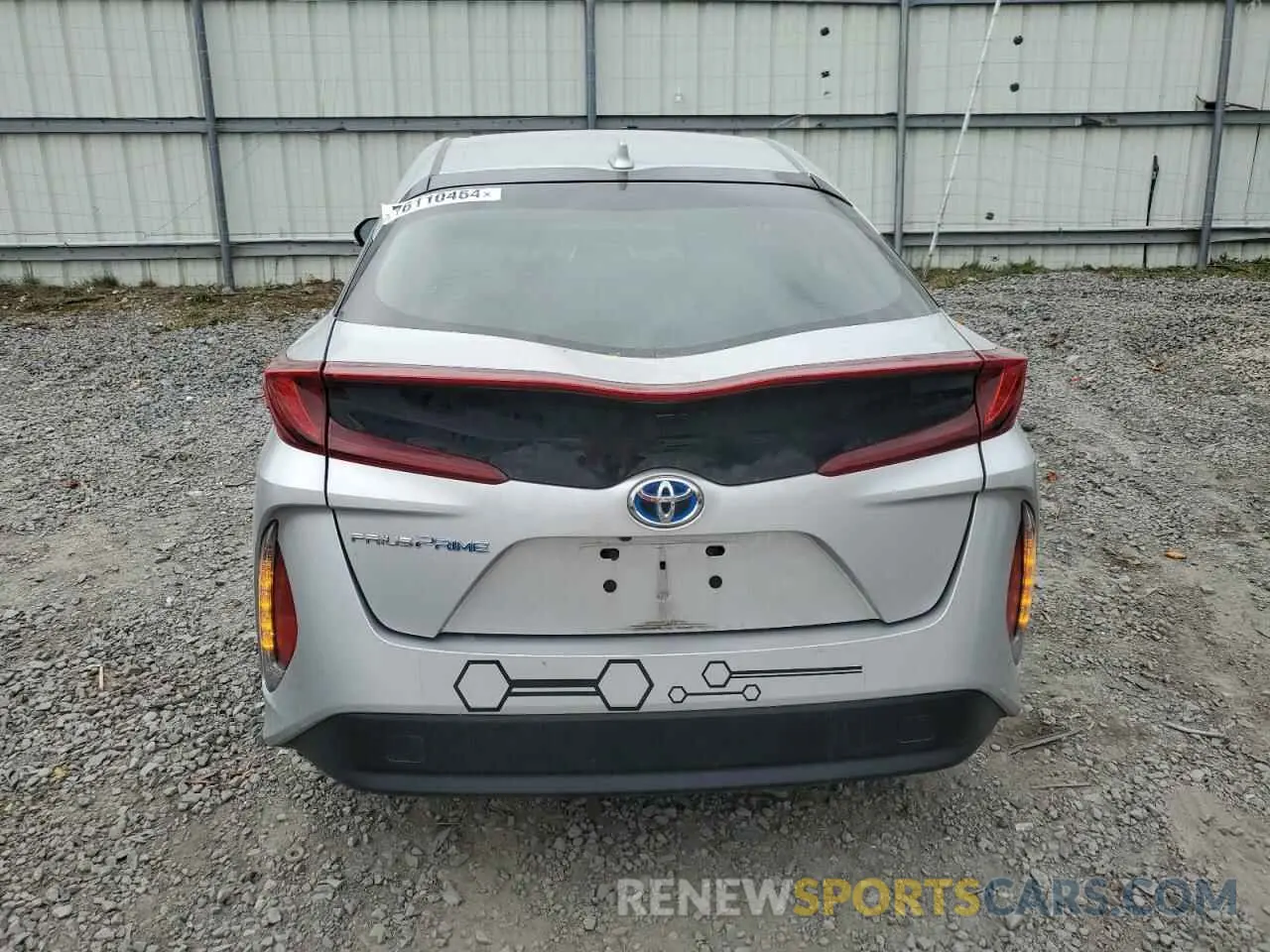 6 Photograph of a damaged car JTDKAMFP8M3194332 TOYOTA PRIUS 2021