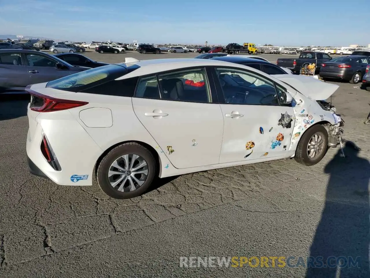 3 Photograph of a damaged car JTDKAMFP9M3167317 TOYOTA PRIUS 2021