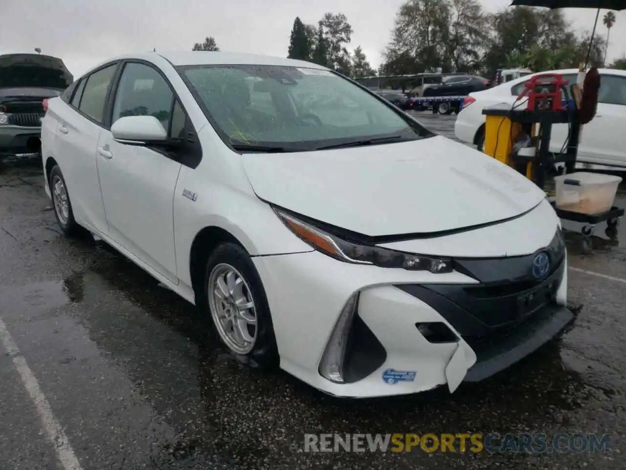 1 Photograph of a damaged car JTDKAMFP9M3196204 TOYOTA PRIUS 2021