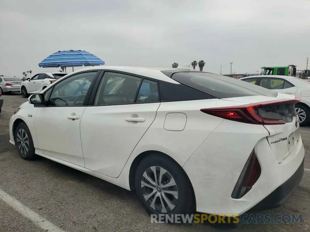 2 Photograph of a damaged car JTDKAMFP9M3196770 TOYOTA PRIUS 2021