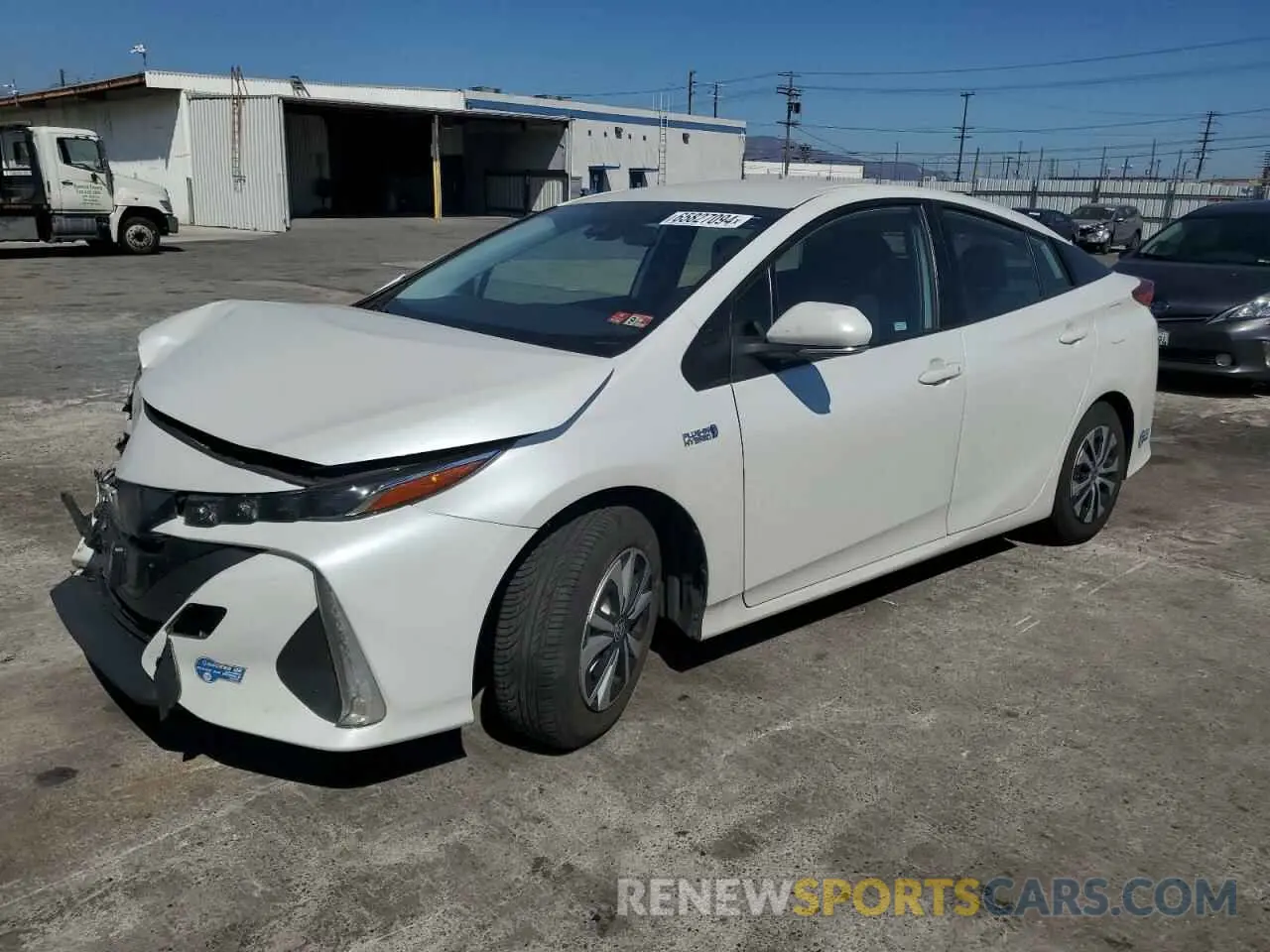 1 Photograph of a damaged car JTDKAMFPXM3165690 TOYOTA PRIUS 2021