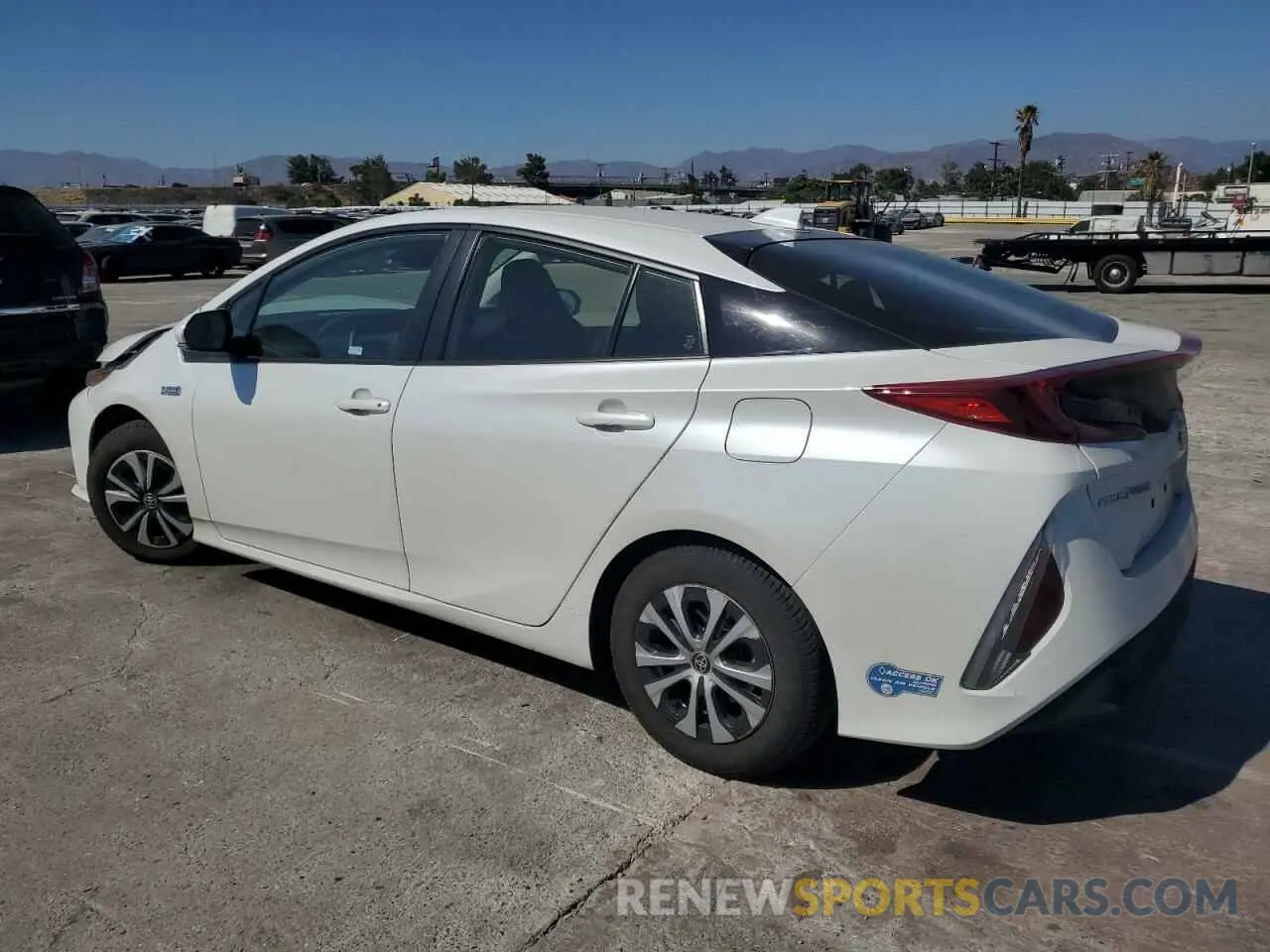 2 Photograph of a damaged car JTDKAMFPXM3165690 TOYOTA PRIUS 2021