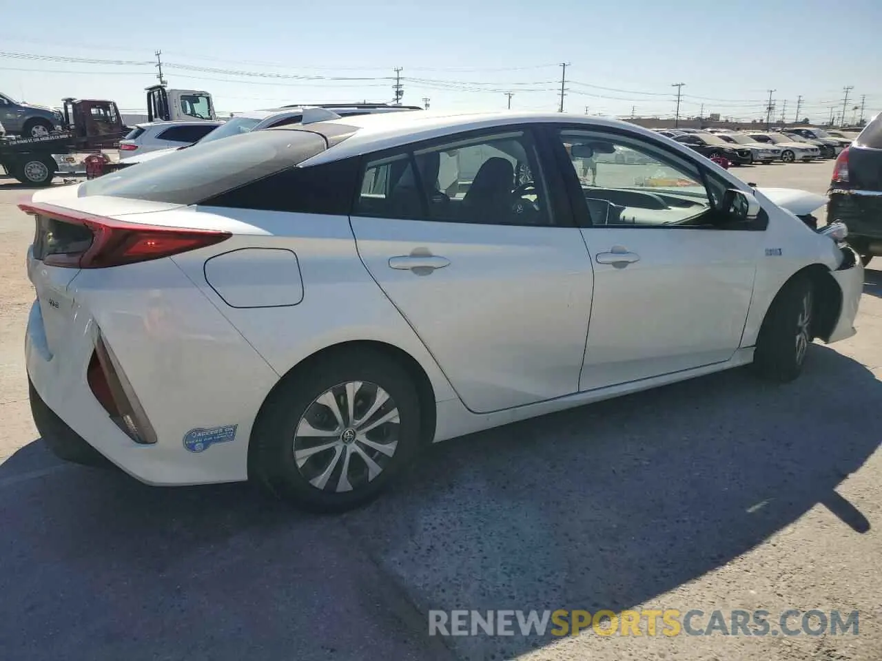 3 Photograph of a damaged car JTDKAMFPXM3165690 TOYOTA PRIUS 2021