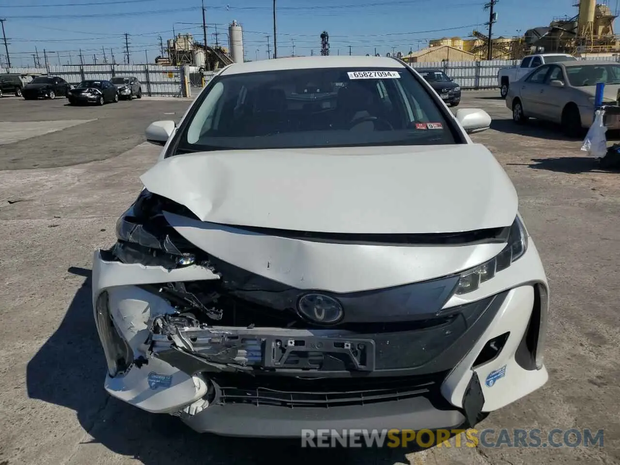 5 Photograph of a damaged car JTDKAMFPXM3165690 TOYOTA PRIUS 2021