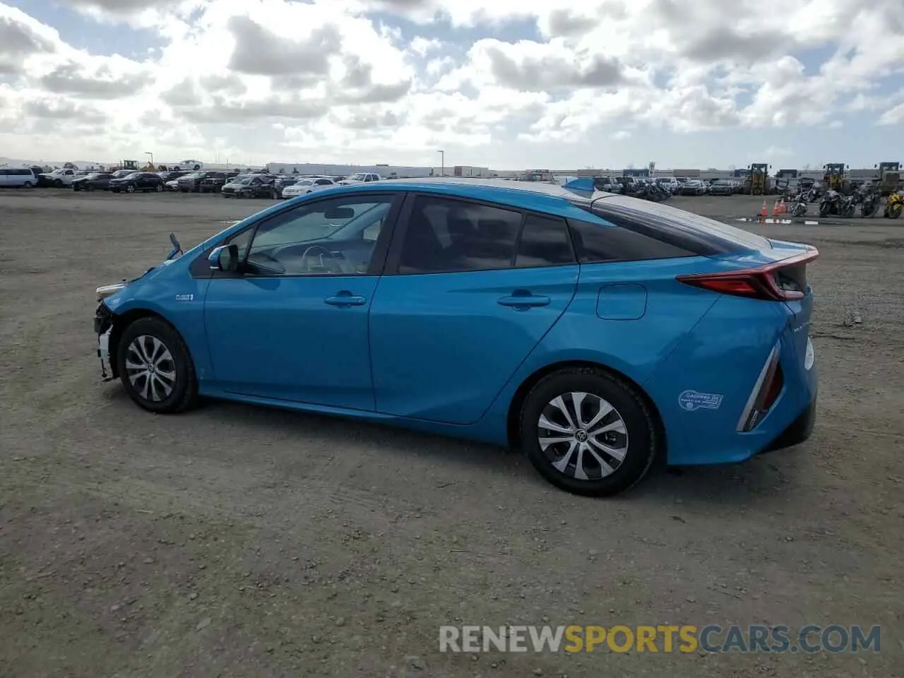 2 Photograph of a damaged car JTDKAMFPXM3171733 TOYOTA PRIUS 2021