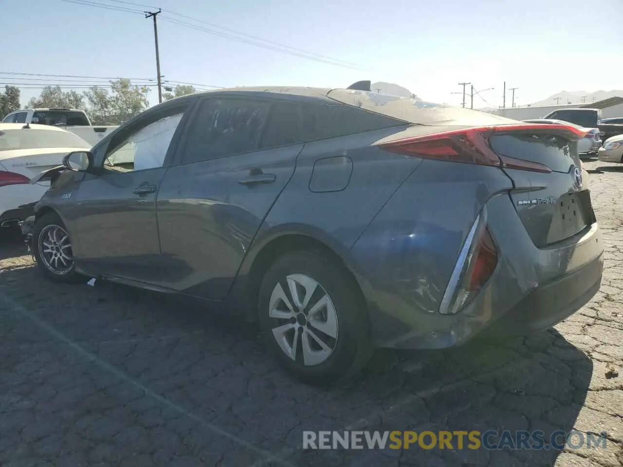 2 Photograph of a damaged car JTDKAMFPXM3189147 TOYOTA PRIUS 2021