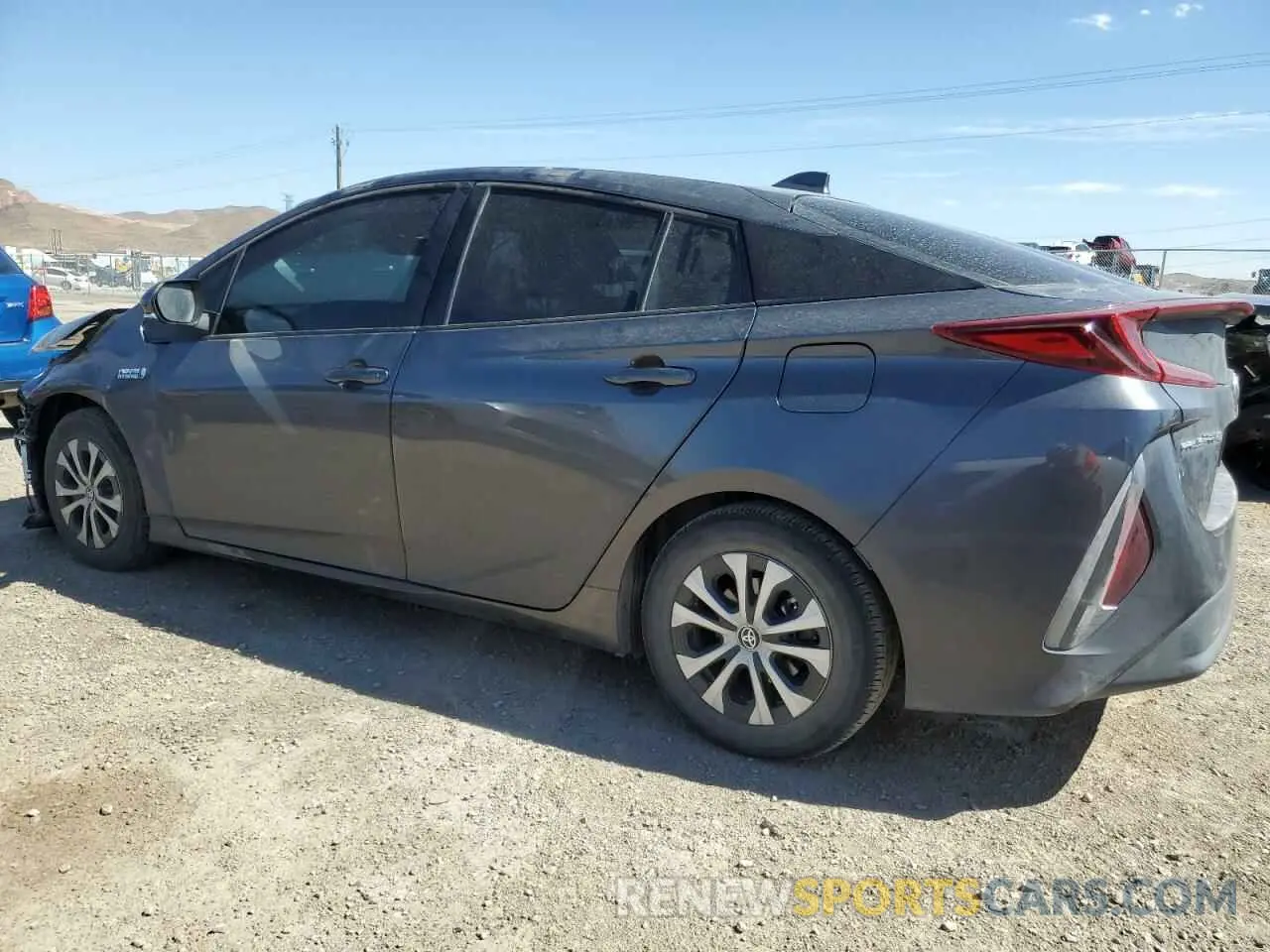 2 Photograph of a damaged car JTDKAMFPXM3190508 TOYOTA PRIUS 2021