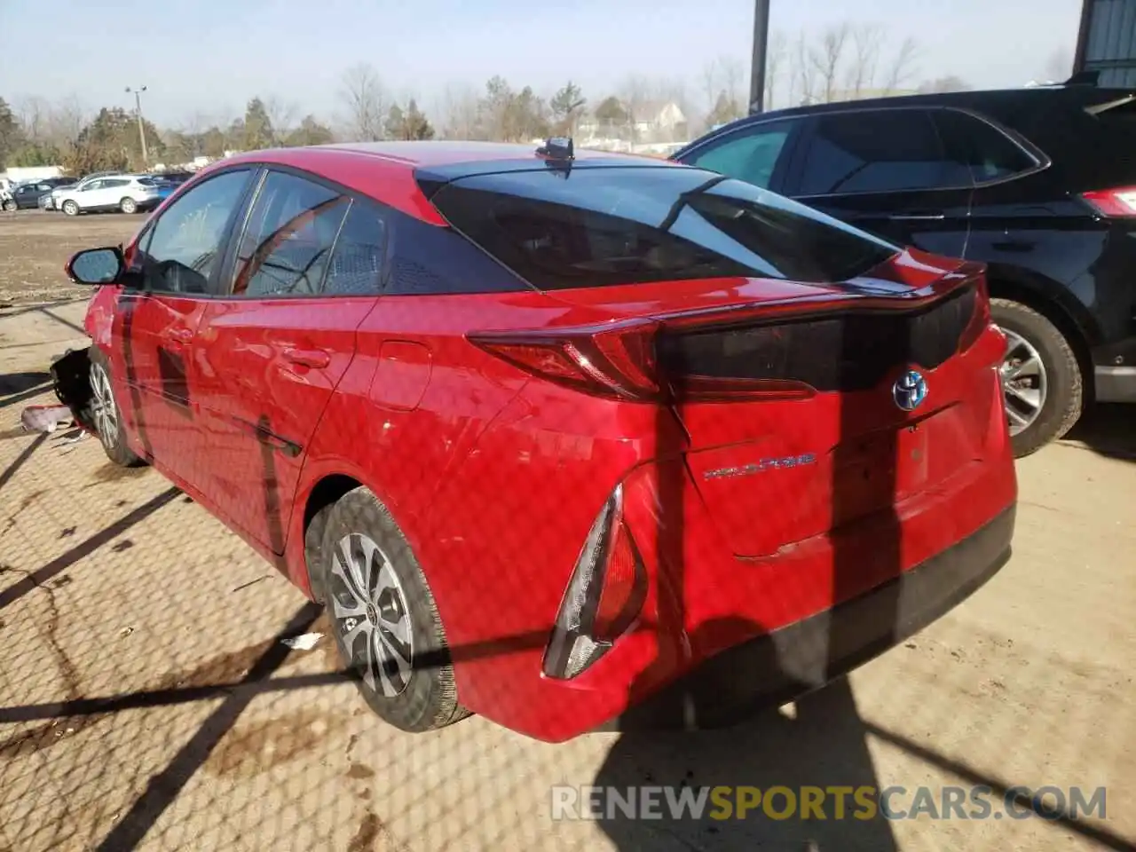 3 Photograph of a damaged car JTDKAMFPXM3194834 TOYOTA PRIUS 2021