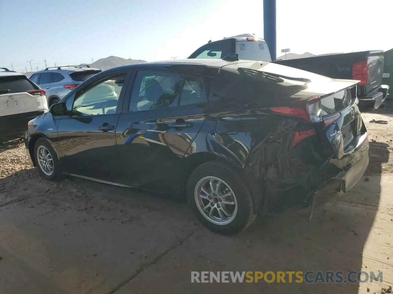 2 Photograph of a damaged car JTDKAMFU0M3131571 TOYOTA PRIUS 2021
