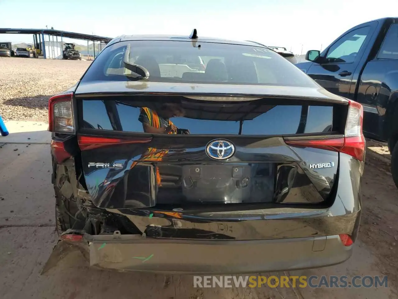 6 Photograph of a damaged car JTDKAMFU0M3131571 TOYOTA PRIUS 2021