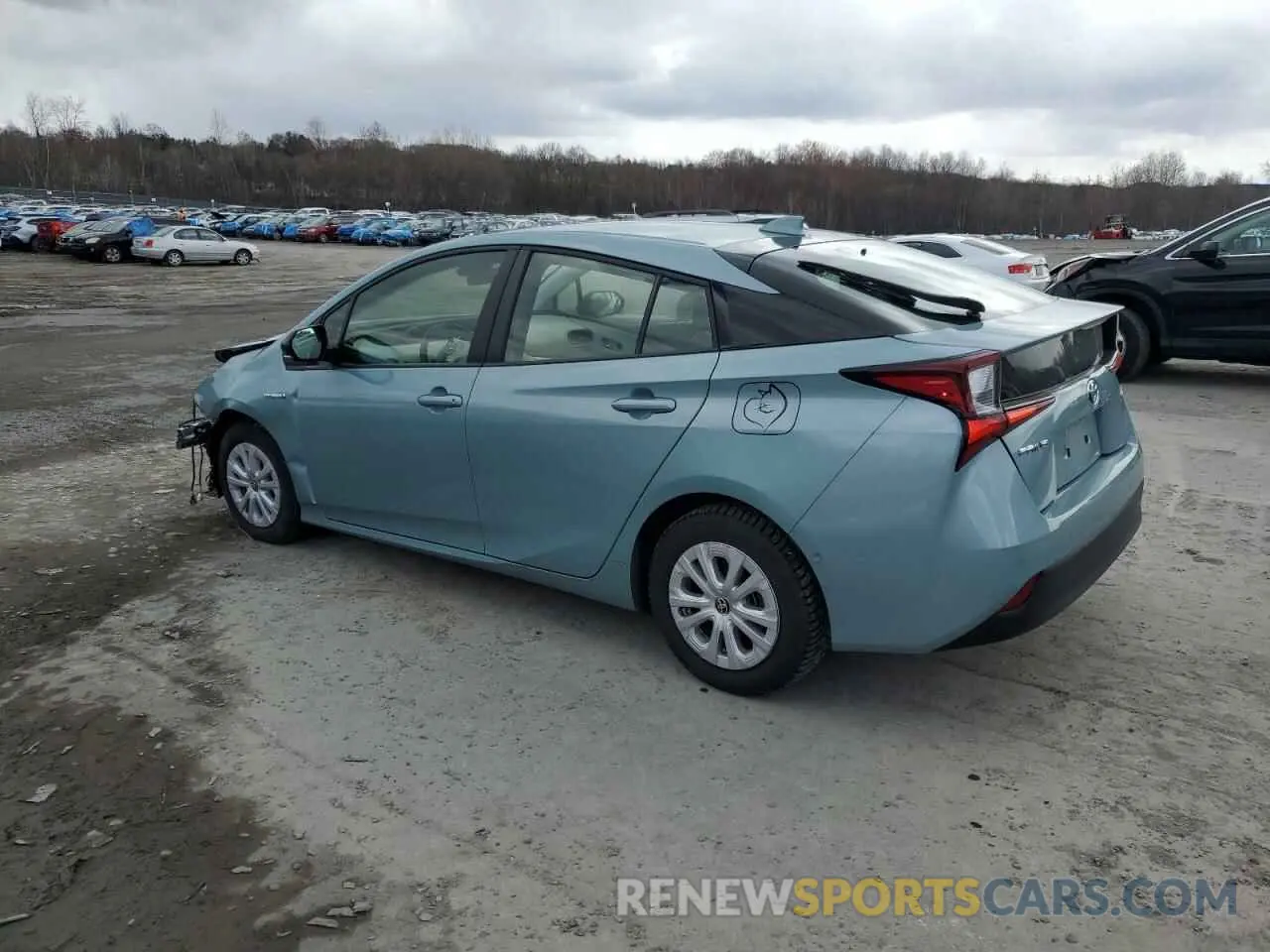 2 Photograph of a damaged car JTDKAMFU0M3134583 TOYOTA PRIUS 2021