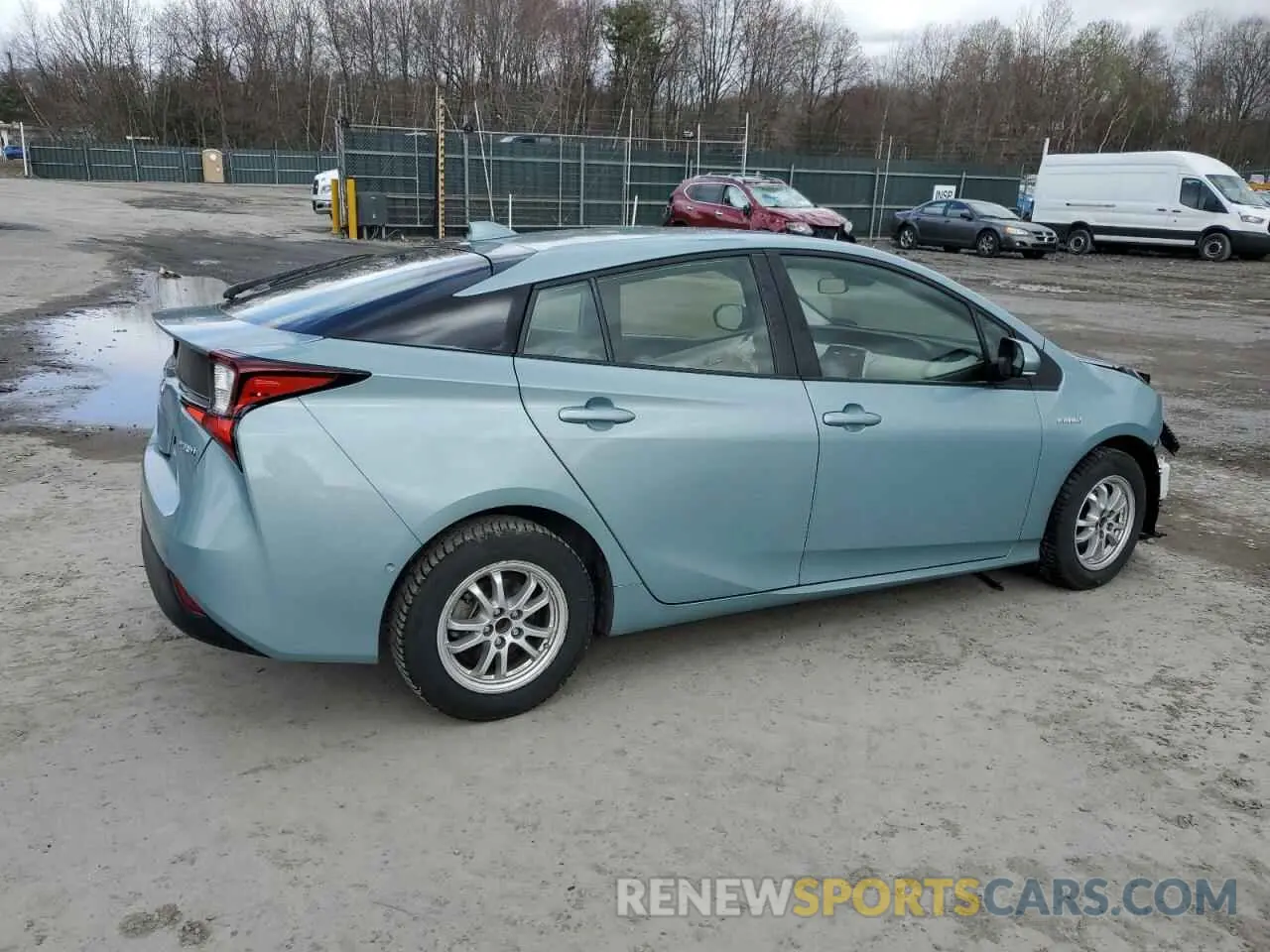 3 Photograph of a damaged car JTDKAMFU0M3134583 TOYOTA PRIUS 2021