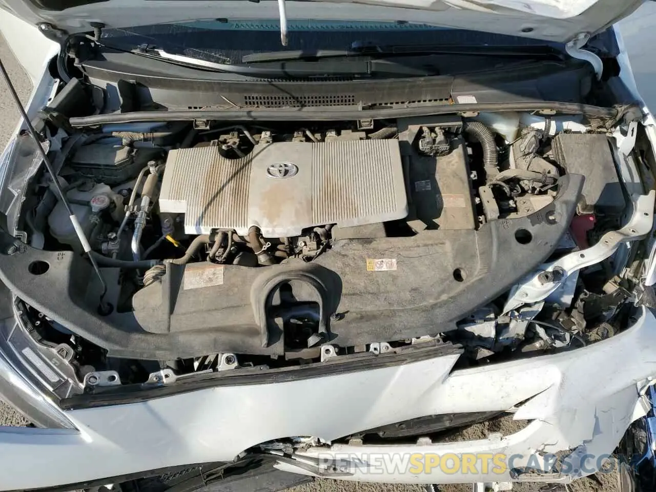 11 Photograph of a damaged car JTDKAMFU0M3134955 TOYOTA PRIUS 2021