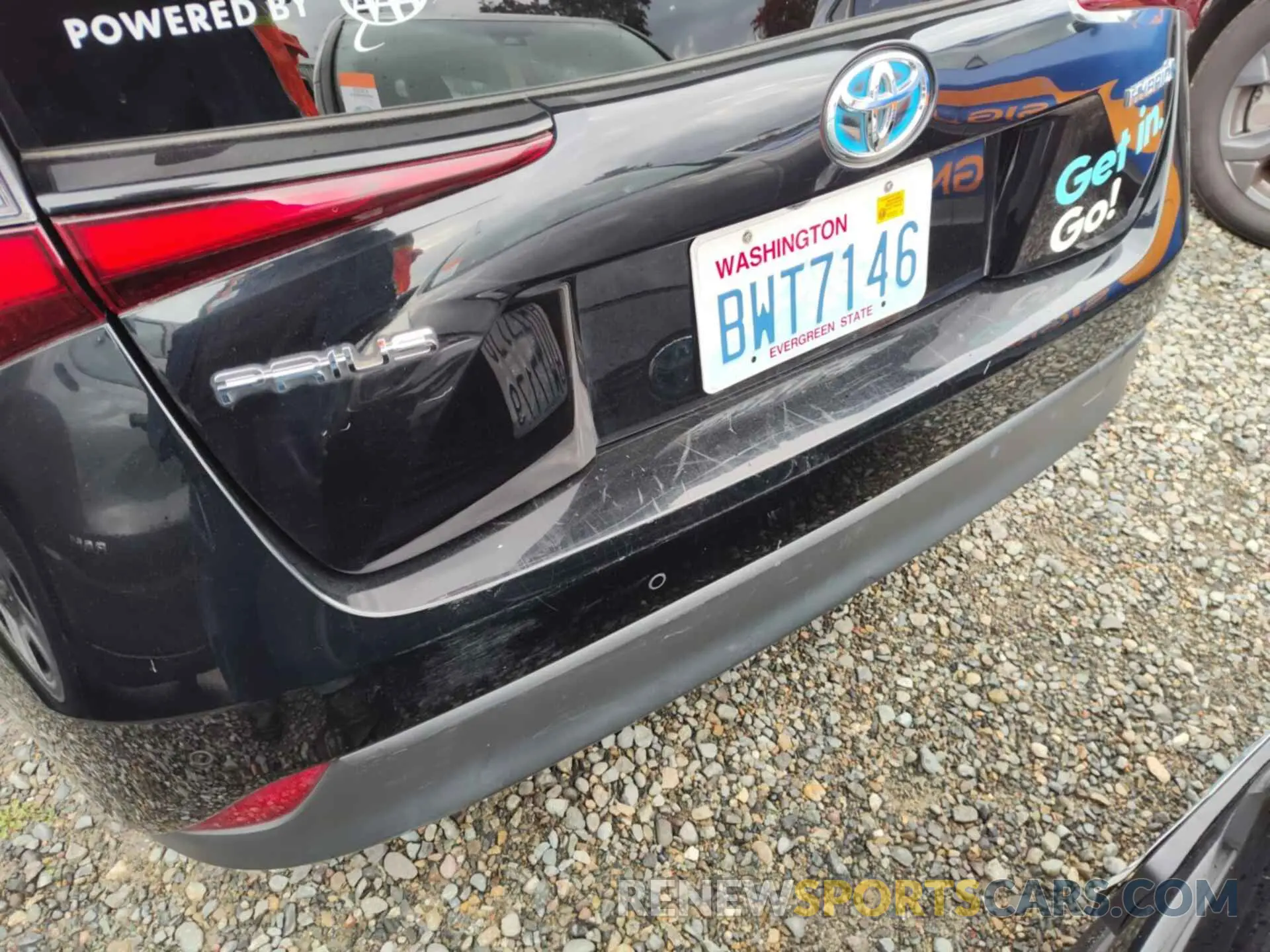 41 Photograph of a damaged car JTDKAMFU0M3136558 TOYOTA PRIUS 2021
