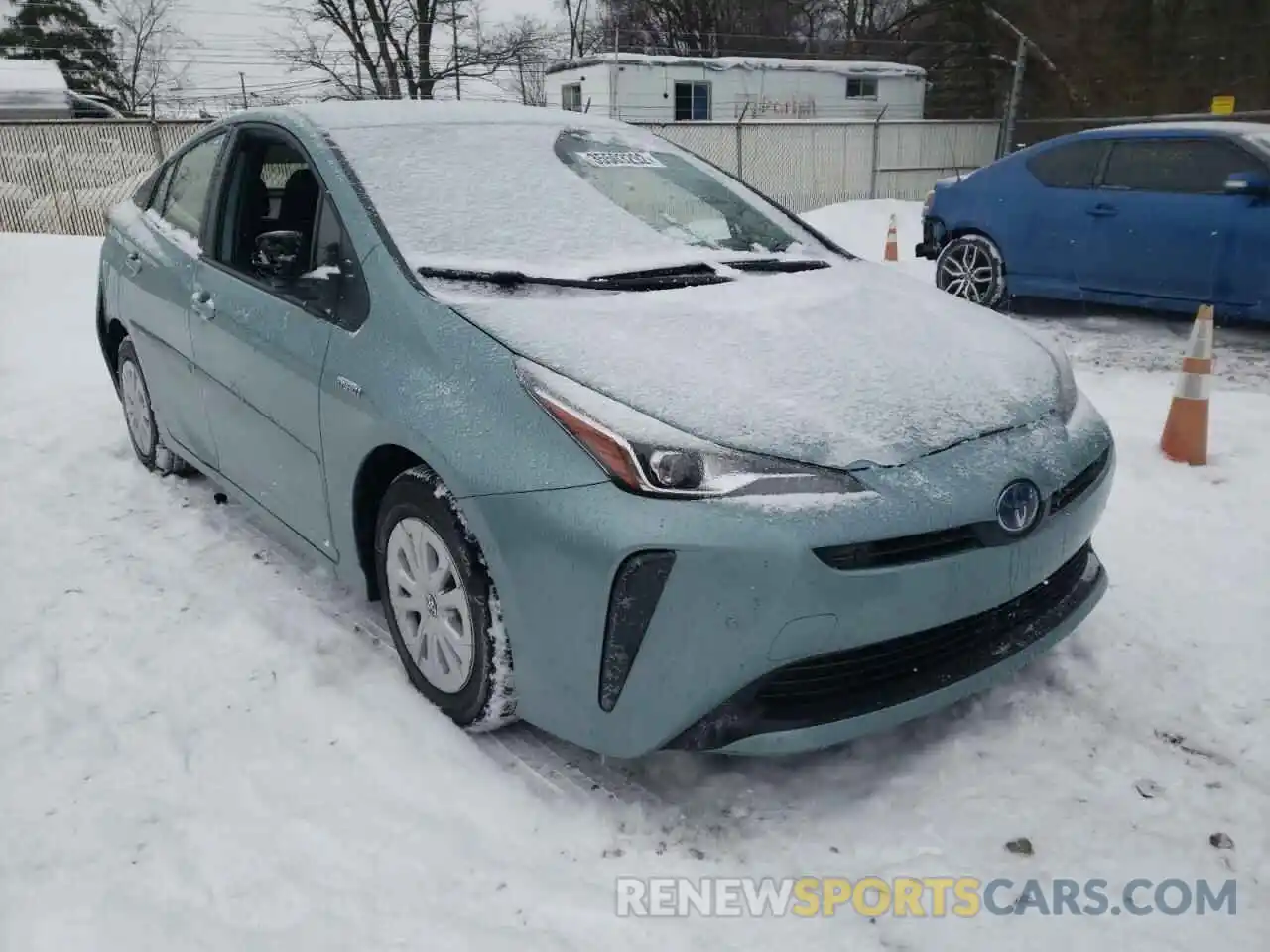 1 Photograph of a damaged car JTDKAMFU0M3138892 TOYOTA PRIUS 2021