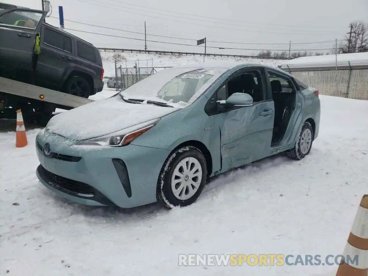 9 Photograph of a damaged car JTDKAMFU0M3138892 TOYOTA PRIUS 2021