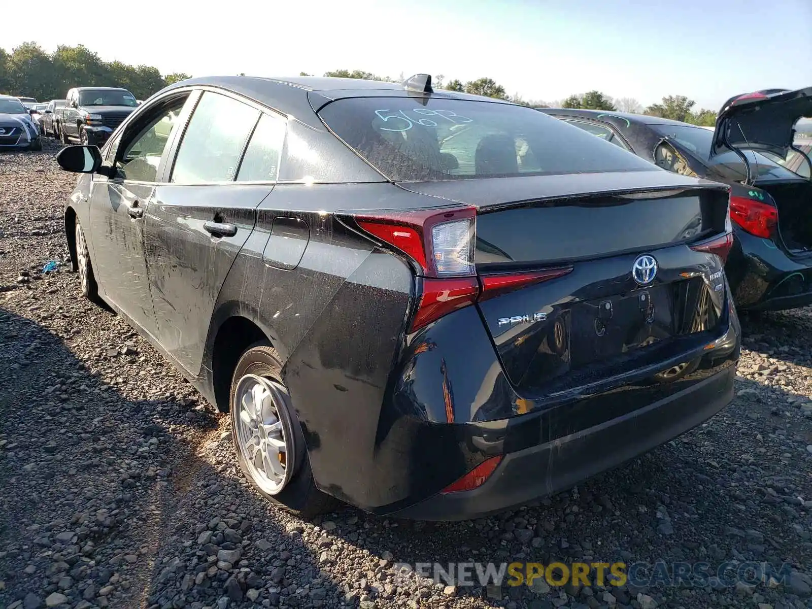 3 Photograph of a damaged car JTDKAMFU0M3143980 TOYOTA PRIUS 2021