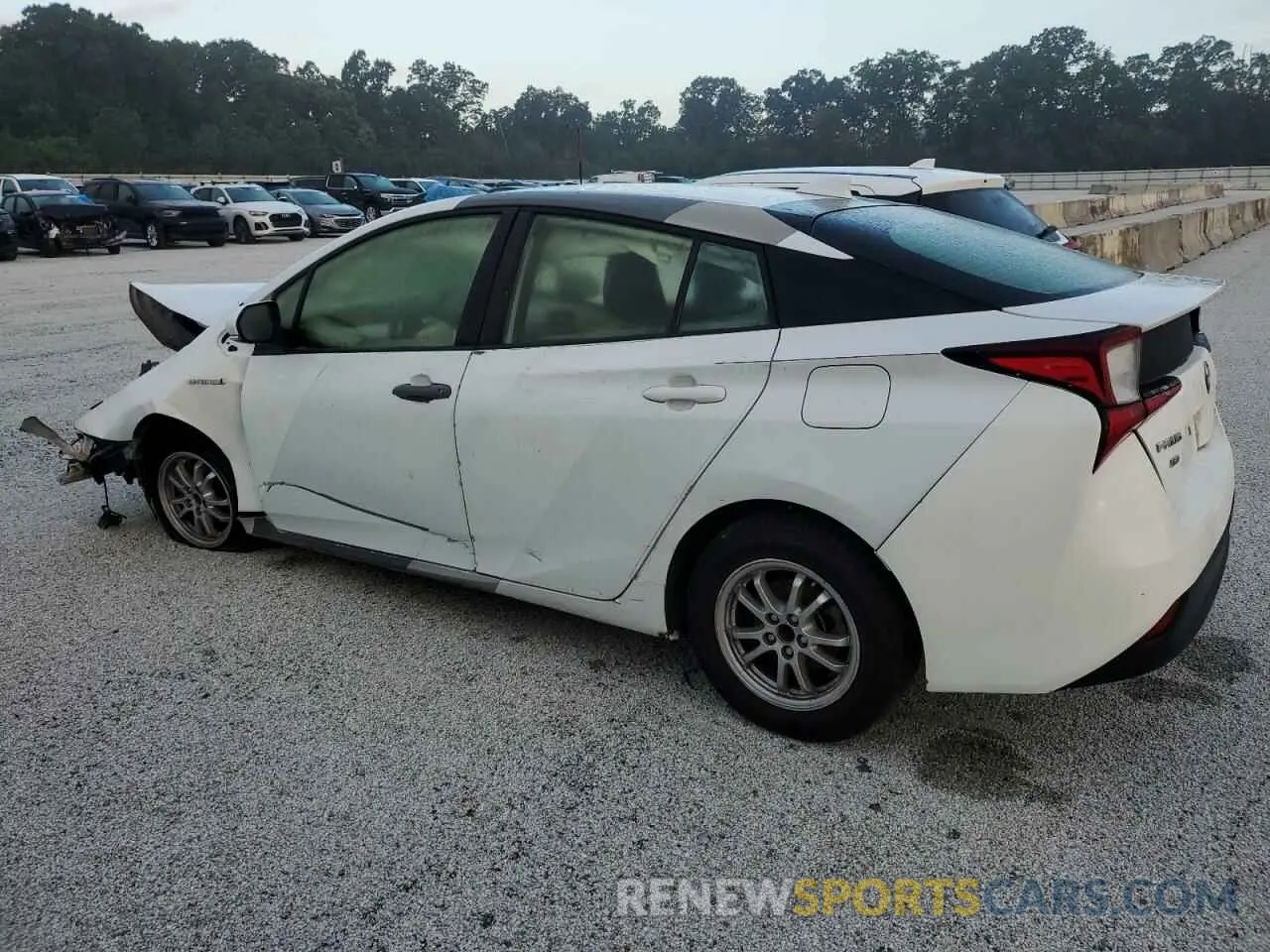 2 Photograph of a damaged car JTDKAMFU0M3144868 TOYOTA PRIUS 2021