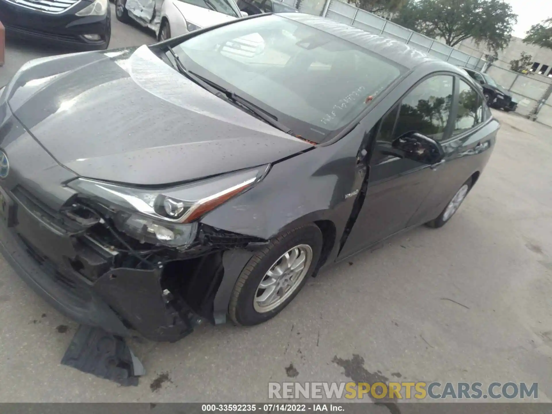 6 Photograph of a damaged car JTDKAMFU0M3149097 TOYOTA PRIUS 2021