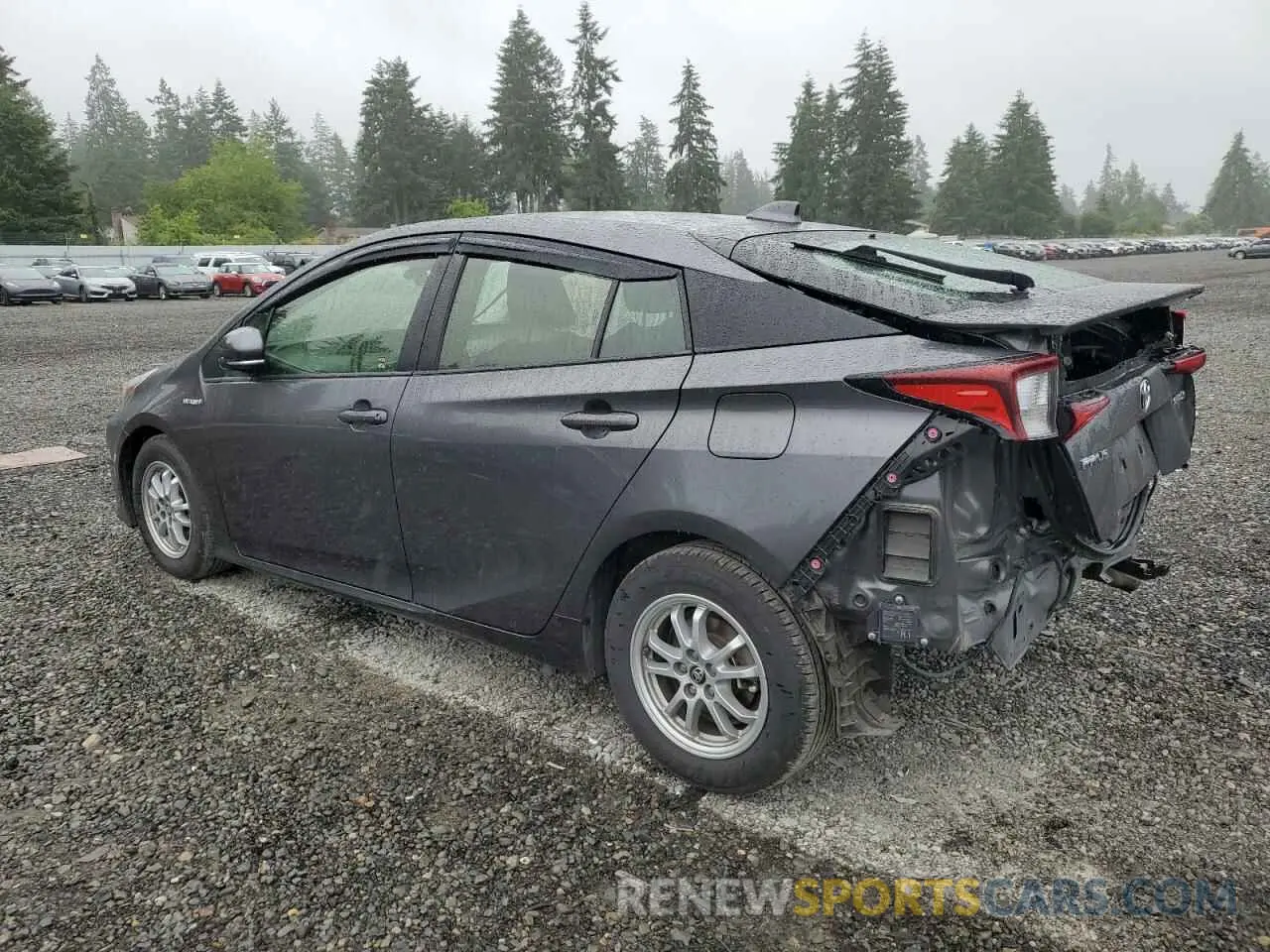 2 Photograph of a damaged car JTDKAMFU0M3149424 TOYOTA PRIUS 2021