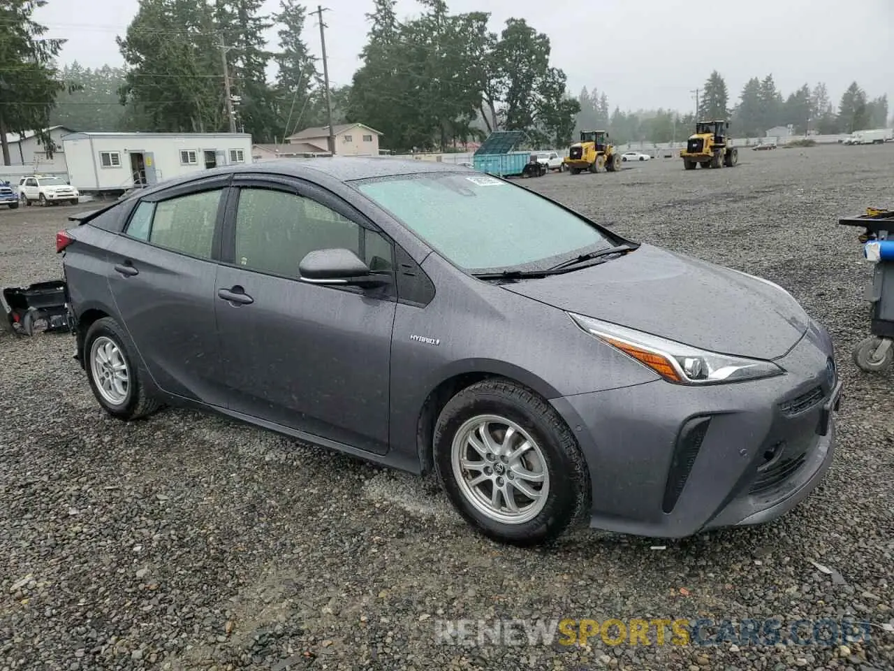 4 Photograph of a damaged car JTDKAMFU0M3149424 TOYOTA PRIUS 2021